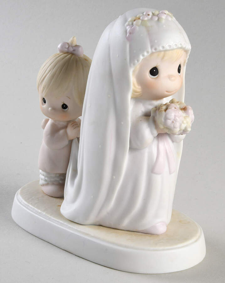 God Bless the Bride Cross Mark - Cross Trademark, No Box by Precious Moments-1