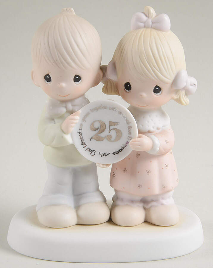 God Blessed Our Years Bow & Arrow-God Blessed Our Years - Bow&Arrow Trademark With Box by Precious Moments-1