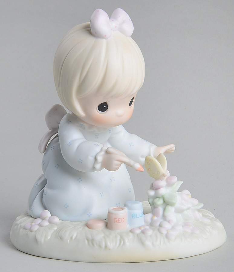 God Bless You for Touching My Life Flower-God Bless You For Touching My Lif - Flower Trademark, No Box by Precious Moments-1