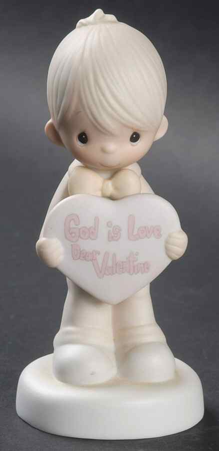 God Is Love Dear Valentine-Boy Hourglass-God Is Love-Dear Valentine - Hourglass Trademark With Box by Precious Moments-1
