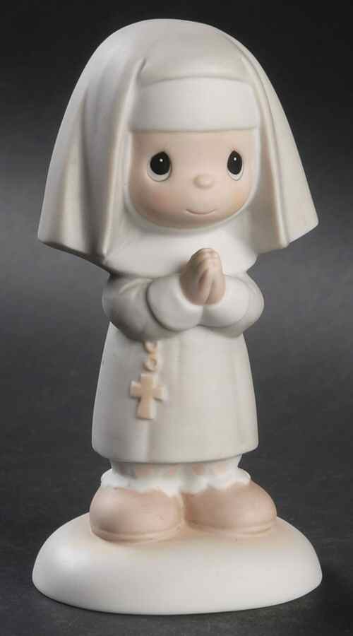 Get Into the Habit of Prayer Dove-Get Into The Habit Of Prayer - Dove Trademark, No Box by Precious Moments-1