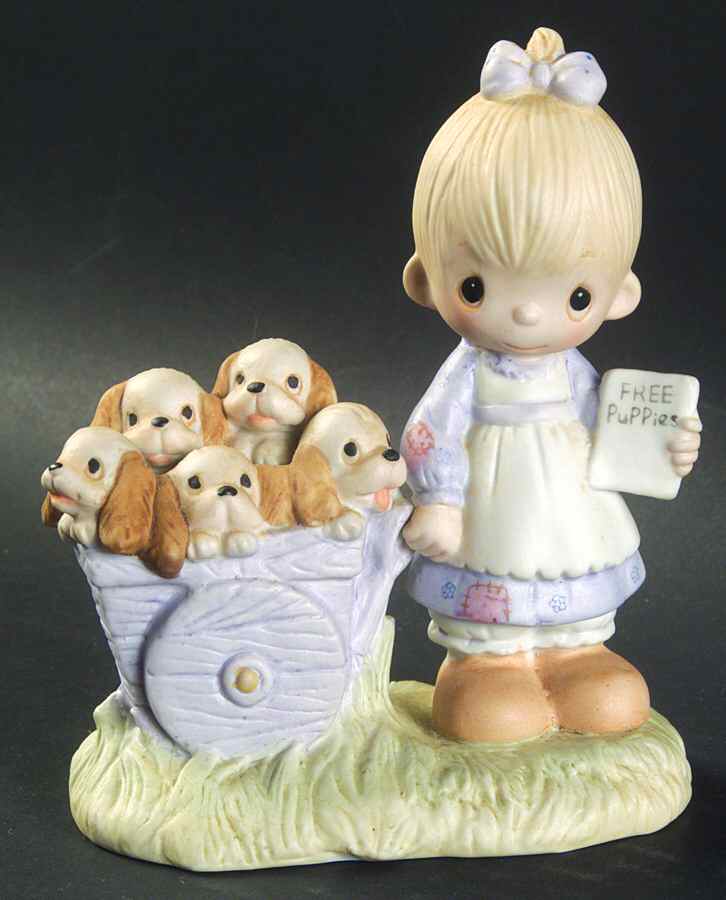 God Loveth A Cheerful Giver No Mark-God Loveth A Cheerful Giver - With Box, No Trademark by Precious Moments-1