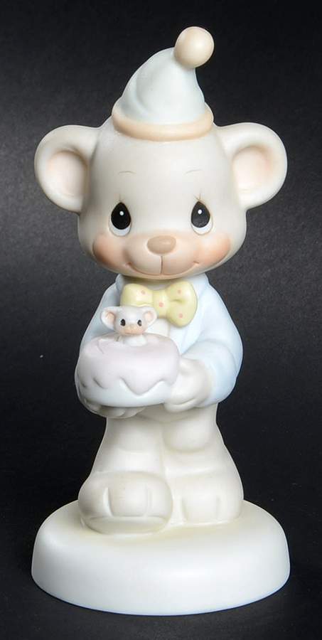 Wishing You A Happy Bear Hug Trumpet-Wishing You A Happy Bear Hug - Trumpet Trademark, No Box by Precious Moments-1