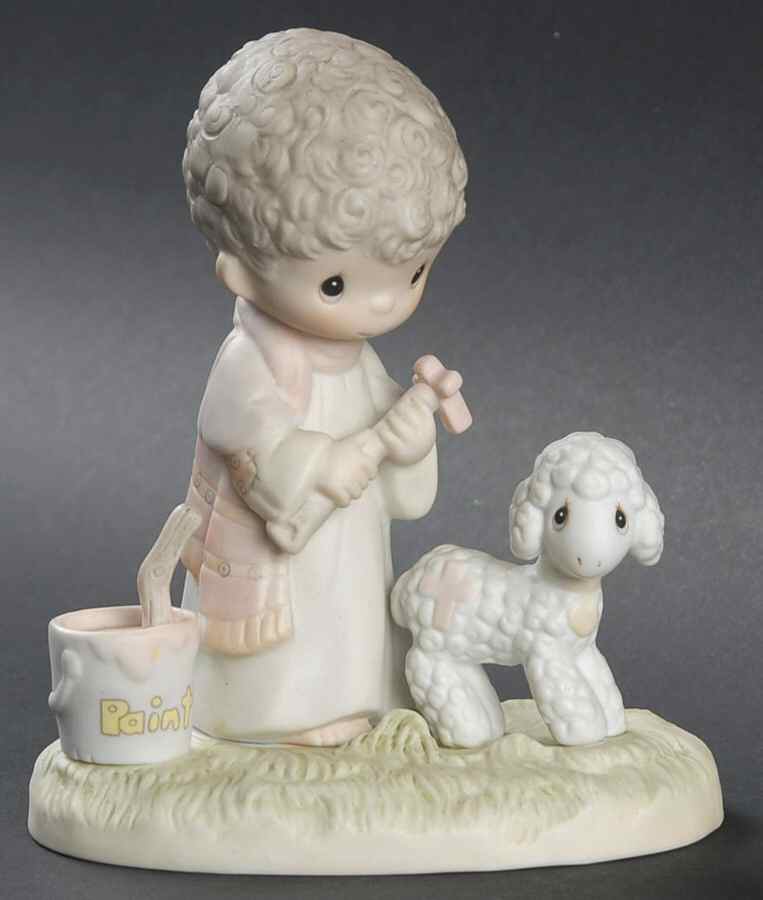 His Sheep Am I Fish-His Sheep Am I - Fish Trademark, No Box by Precious Moments-1
