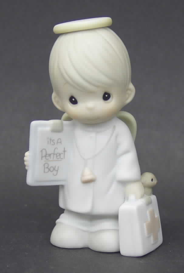 It's a Perfect Boy Vessel-It's A Perfect Boy - Vessel Trademark With Box by Precious Moments-1