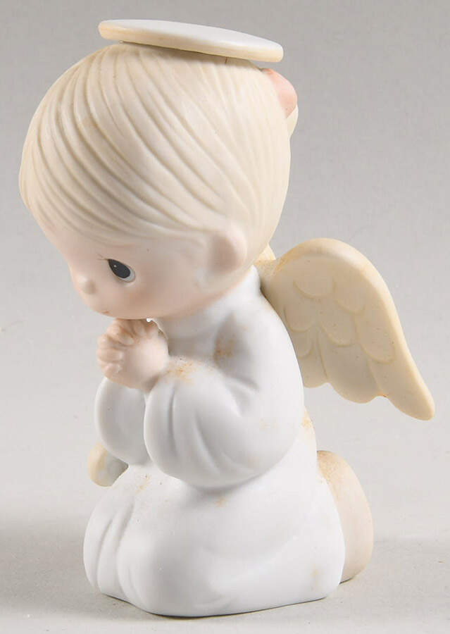 Isn'T He Wonderful-Girl Angel Fish-Isn't He Wonderful - Fish Trademark, No Box by Precious Moments-1
