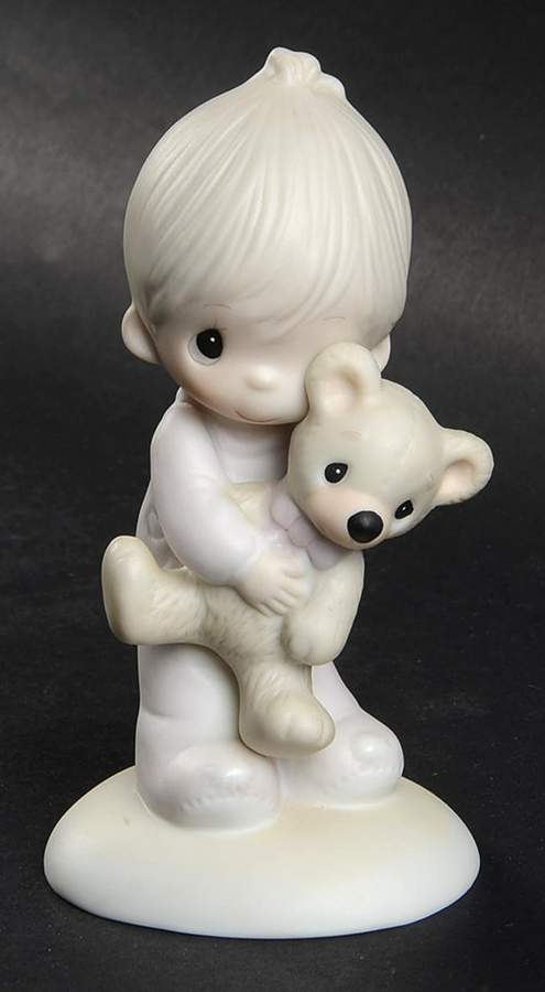 Jesus Loves Me-Boy Vessel-Jesus Loves Me - Vessel Trademark, No Box by Precious Moments-1