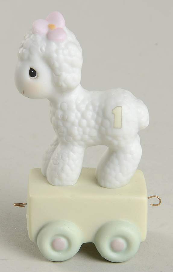 Happy Birthday Little Lamb-Age 1 Sword-Happy Birthday Little Lamb - Sword Trademark With Box by Precious Moments-1