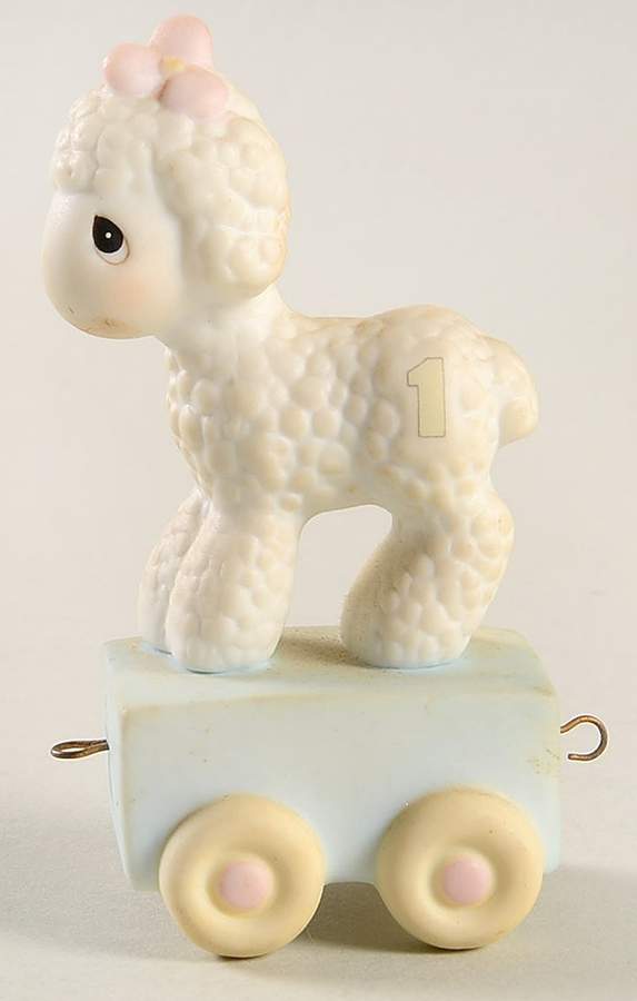 Happy Birthday Little Lamb-Age 1 Dove-Happy Birthday Little Lamb - Dove Trademark, No Box by Precious Moments-1