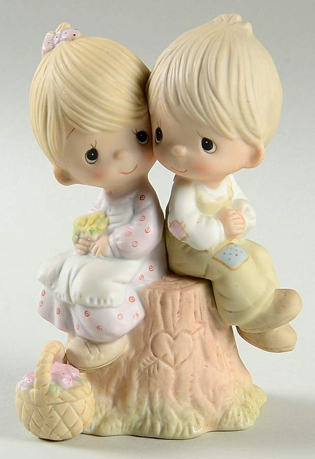 Love One Another No Mark-Love One Another - With Box, No Trademark by Precious Moments-1