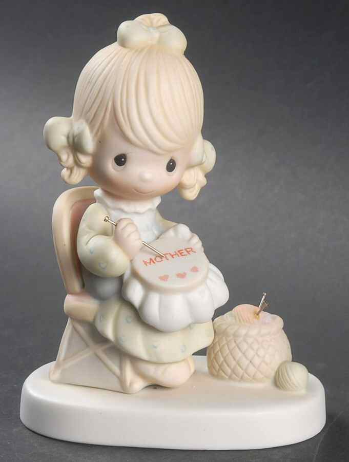 Mother Sew Dear Triangle-Mother Sew Dear - Triangle Trademark, No Box by Precious Moments-1
