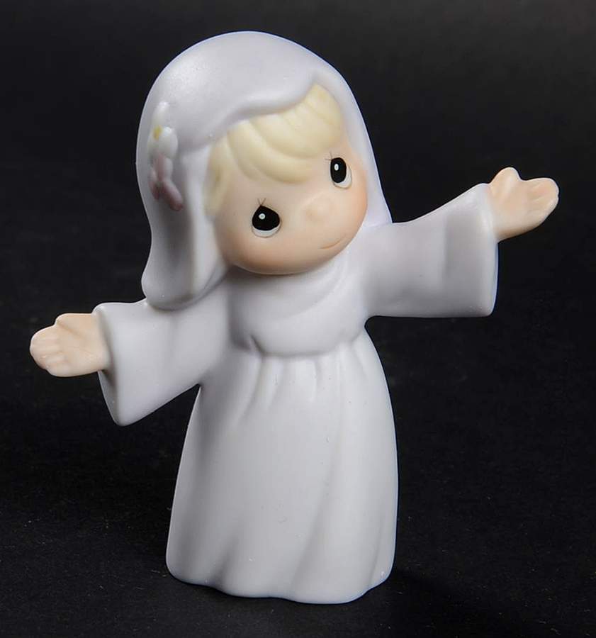 Noah's Ark Wife Only-Butterfly Mark - Nb4 Butterfly, No Box by Precious Moments-1