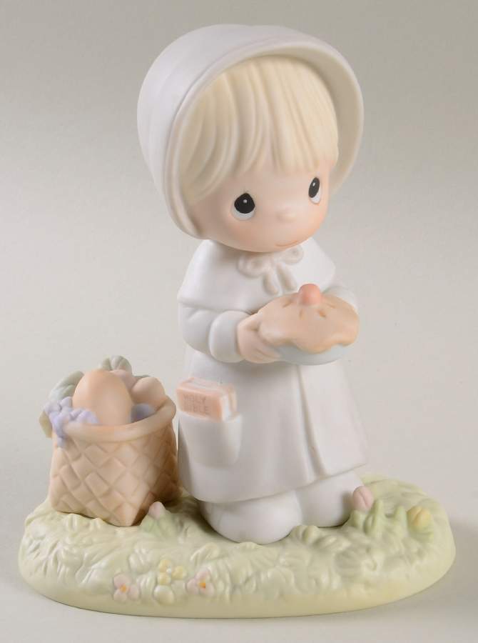 November-Calendar Girls Ship-November - Ship Trademark, No Box by Precious Moments-1