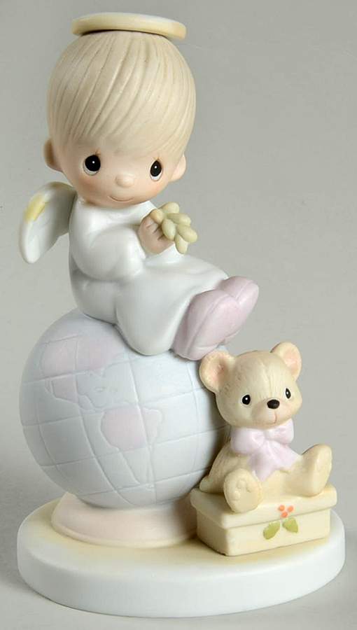 Peace On Earth Hour Glass-Peace On Earth - Hourglass Trademark With Box by Precious Moments-1