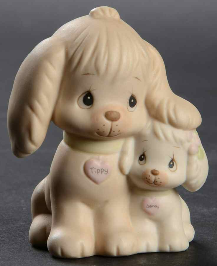 Puppy Love Vessel-Puppy Love - Vessel Trademark With Box by Precious Moments-1