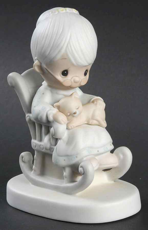 The Purr-fect Grandma Hourglass-The Purr-Fect Grandma - Hourglass Trademark, No Box by Precious Moments-1
