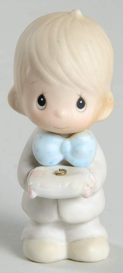 Ring Bearer Flower-Ring Bearer - Flower Trademark With Box by Precious Moments-1