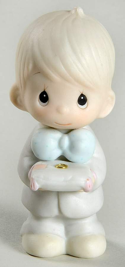 Ring Bearer Vessel-Ring Bearer - Vessel Trademark, No Box by Precious Moments-1