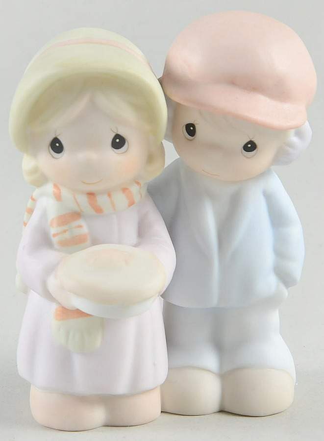 Sugar Town Figurines & Houses Sword-Aunt Bulah&Uncle Sam - Sword Trademark With Box by Precious Moments-1