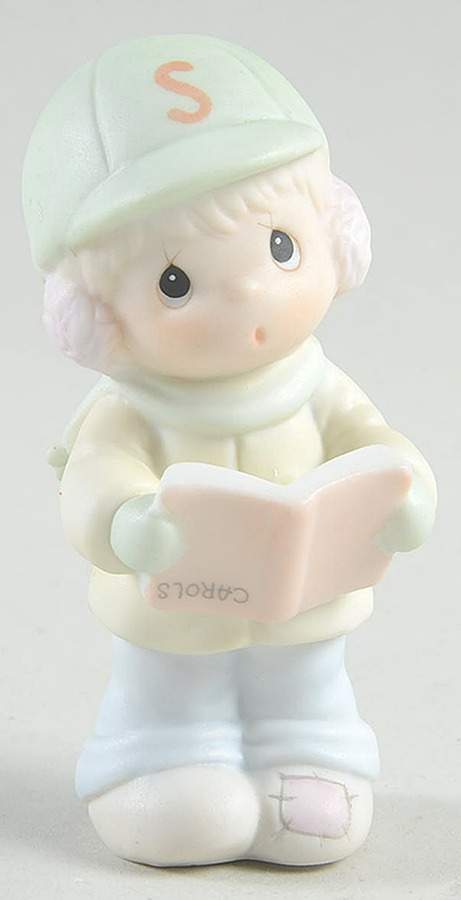 Sugar Town Figurines & Houses G Clef-Philip-Boy Singing - Clef With Box Bx3 G by Precious Moments-1