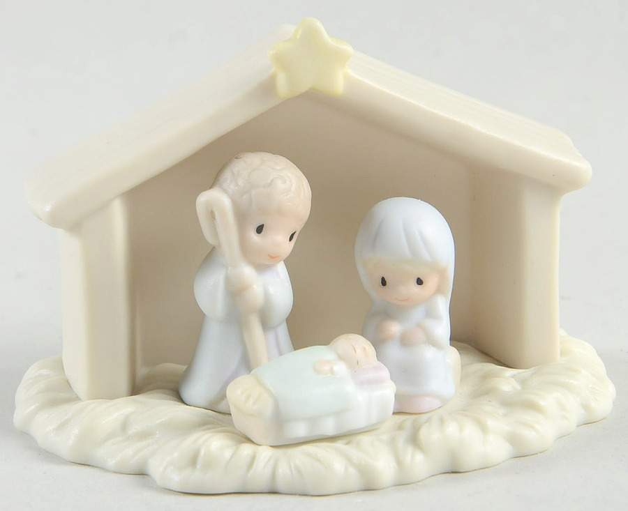 Sugar Town Figurines & Houses Nativity Scene-Trumpet - Nb4 Trumpet, No Box by Precious Moments-1