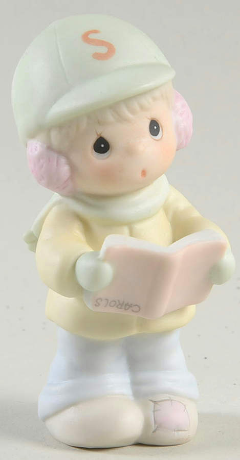 Sugar Town Figurines & Houses Butterfly - Philip-Boy Singing - With Box Bx3 Butterfly by Precious Moments-1