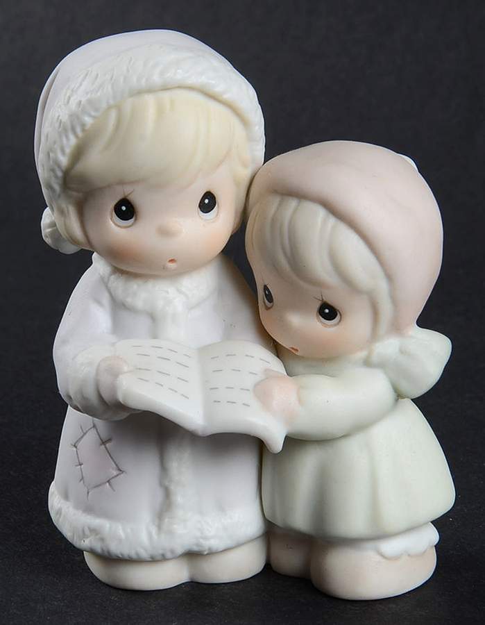 Sugar Town Figurines & Houses Trumpet-Aunt Ruth & Aunt Dorothy - With Box-Trumpet Mark by Precious Moments-1