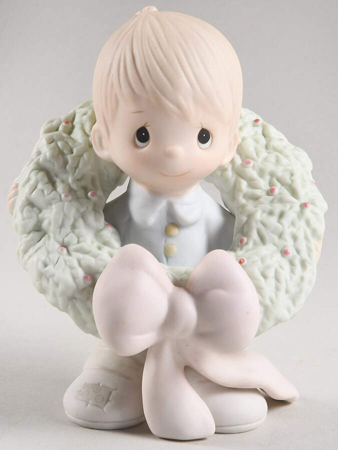 Surrounded with Joy Fish Mark-Surrounded With Joy - Fish Trademark, No Box by Precious Moments-1