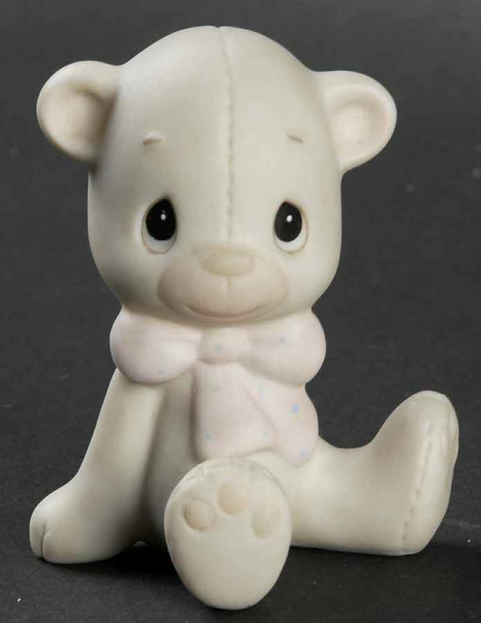 Animal Collection-Teddy Bear Dove-Teddy Bear - Dove Trademark, No Box by Precious Moments-1