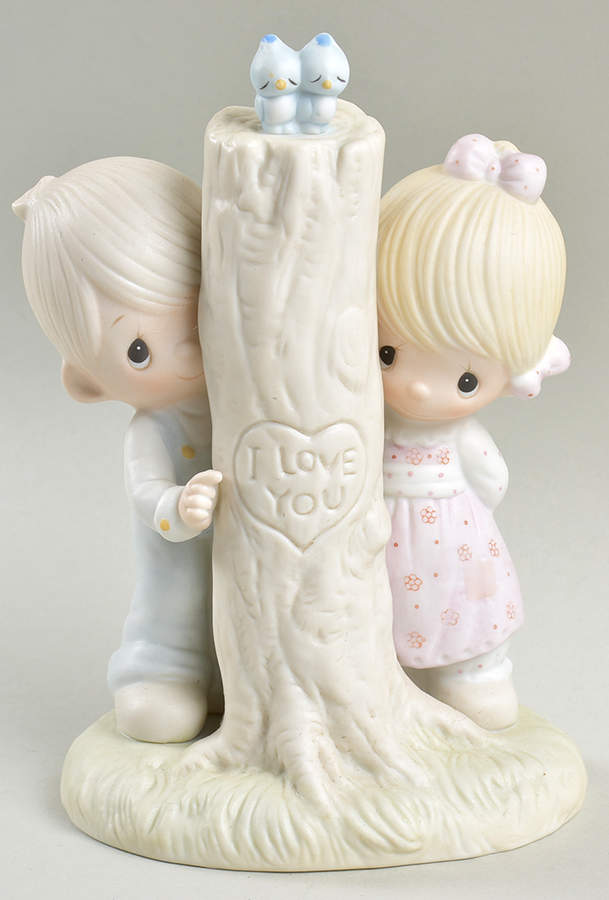 Thee I Love Hourglass-Thee I Love - Hourglass Trademark, No Box by Precious Moments-1