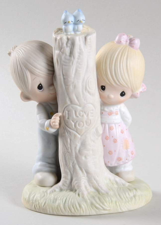 Thee I Love Flower-Thee I Love - Flower Trademark With Box by Precious Moments-1
