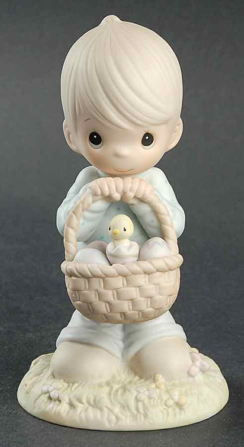 Wishing You a Basket Full of Blessings Flame-Wishing You A Basket Full Of Bless - Flame Trademark, No Box by Precious Moments-1