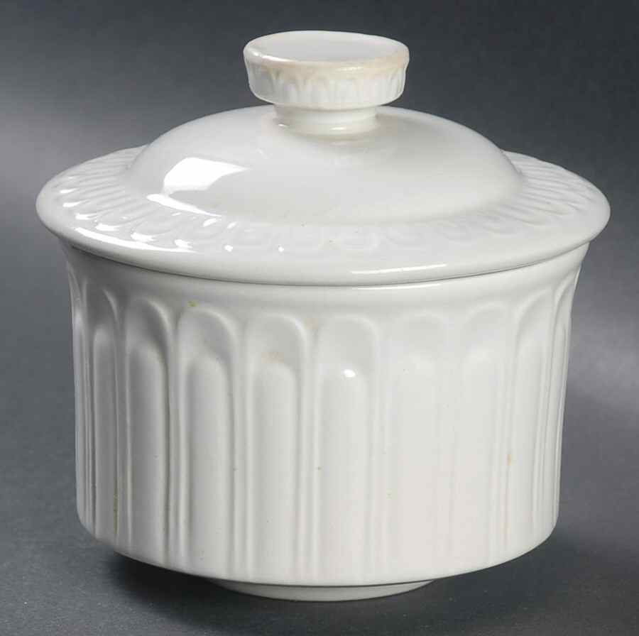 Acanthus Sugar Bowl & Lid by Pontesa-1