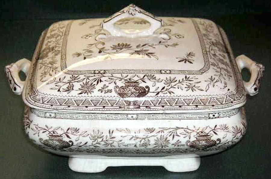 Honfleur Square Covered Vegetable by Powell, Bishop & Stonier-1