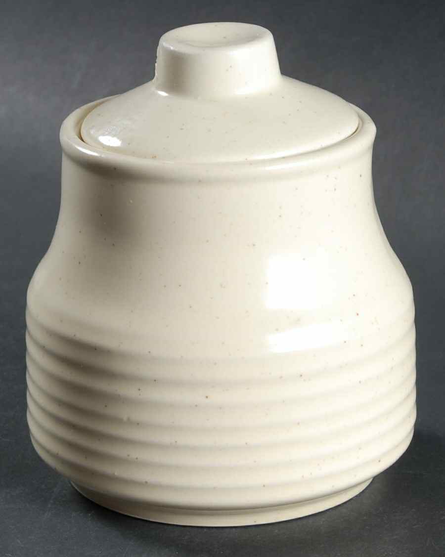 Delightful Sugar Bowl & Lid by Andre Ponche-1