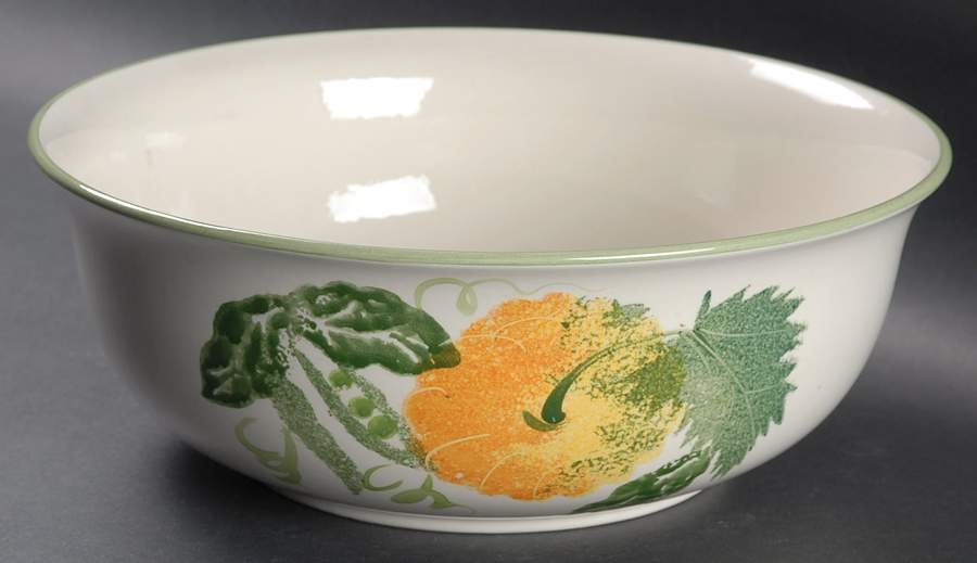 Calabash 9" Salad Serving Bowl by Poole Pottery-1