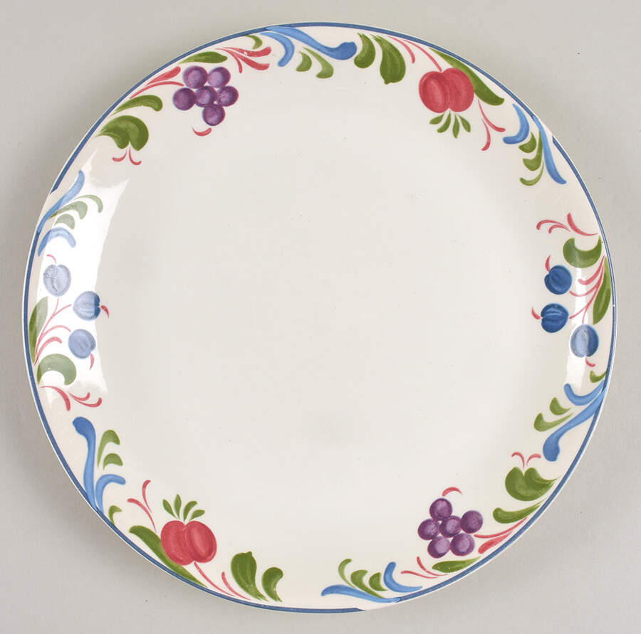 Cranborne Luncheon Plate by Poole Pottery-1