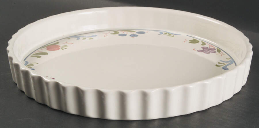 Cranborne 12" Quiche by Poole Pottery-1