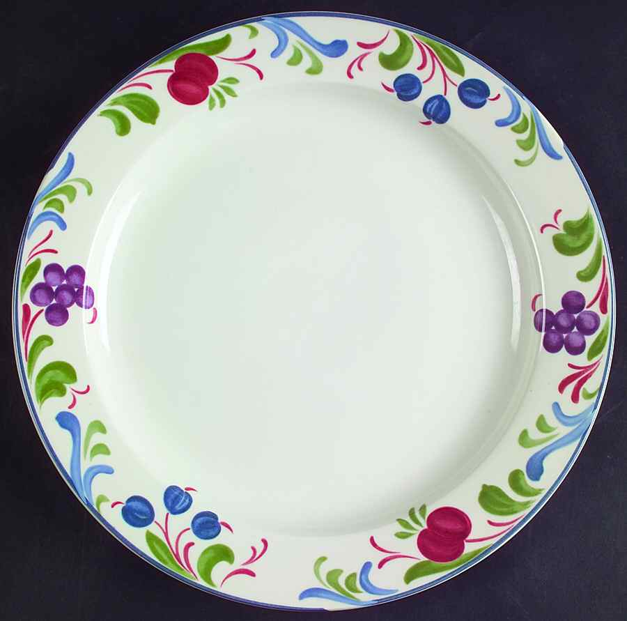 Cranborne Dinner Plate by Poole Pottery-1