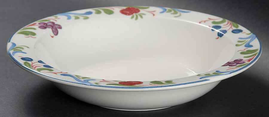 Cranborne Rim Soup Bowl by Poole Pottery-1