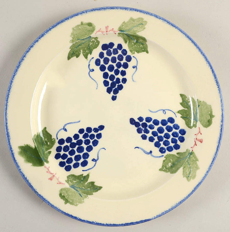 Dorset Fruit Dinner Plate by Poole Pottery-1
