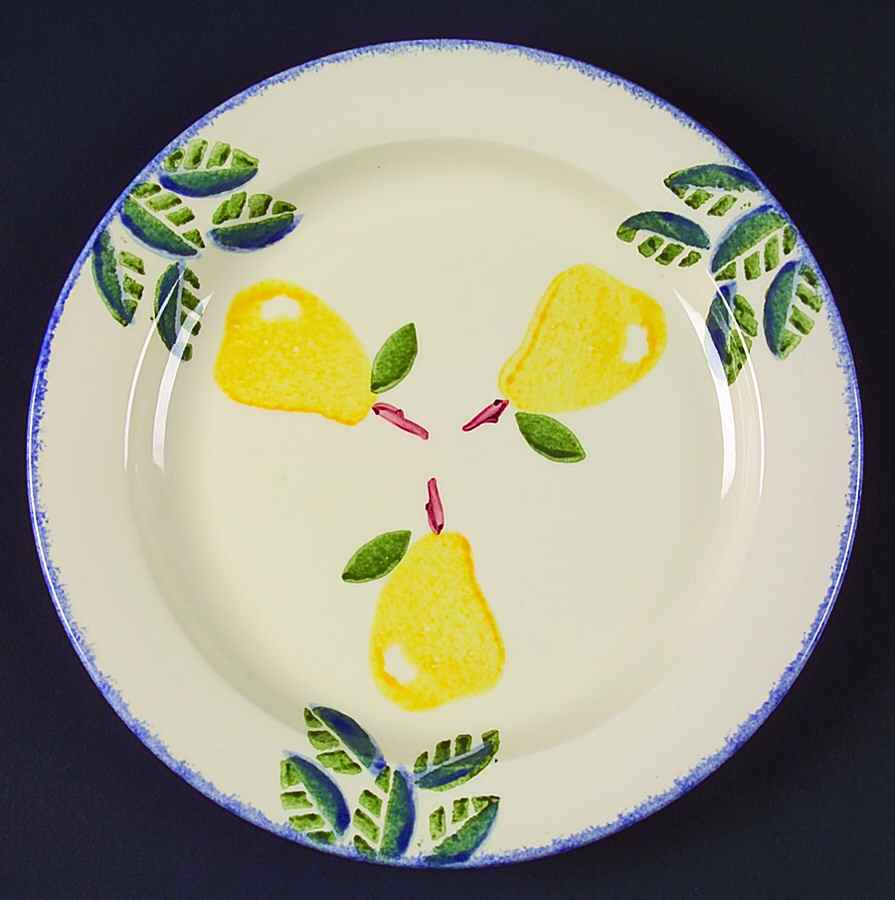 Dorset Fruit Salad Plate by Poole Pottery-1