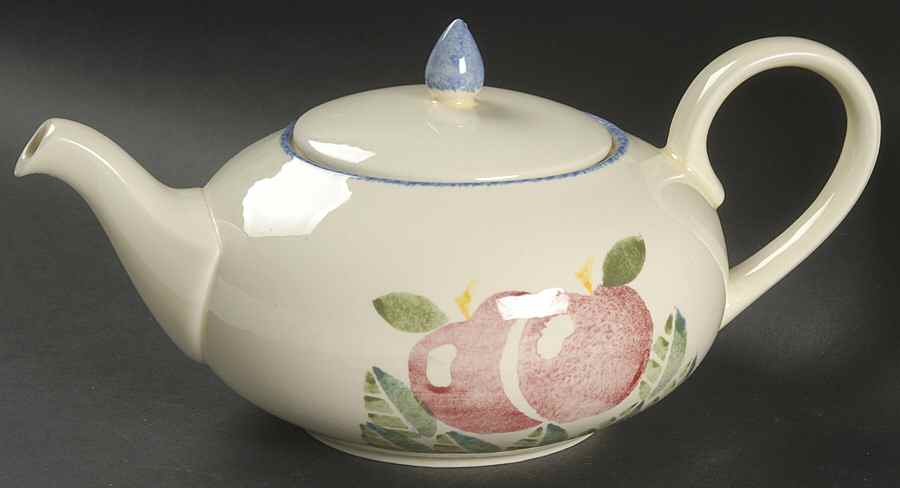 Dorset Fruit Teapot & Lid by Poole Pottery-1