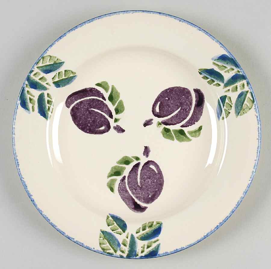 Dorset Fruit Salad Plate by Poole Pottery-1