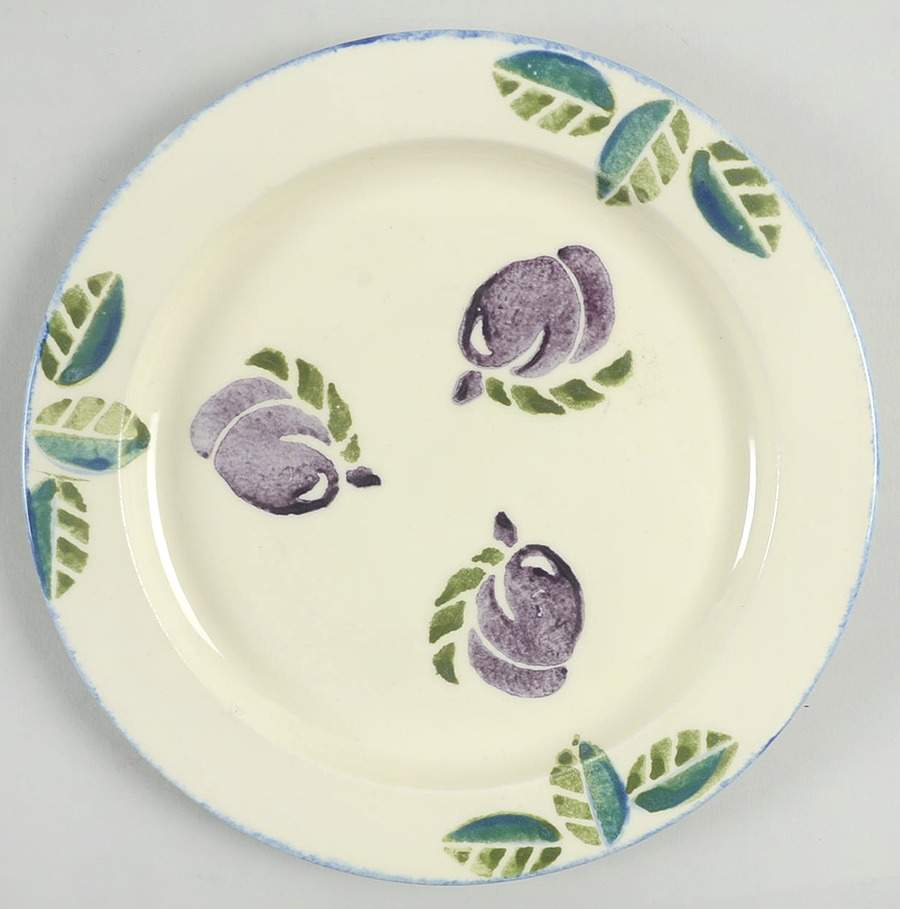 Dorset Fruit Salad/Dessert Plate by Poole Pottery-1