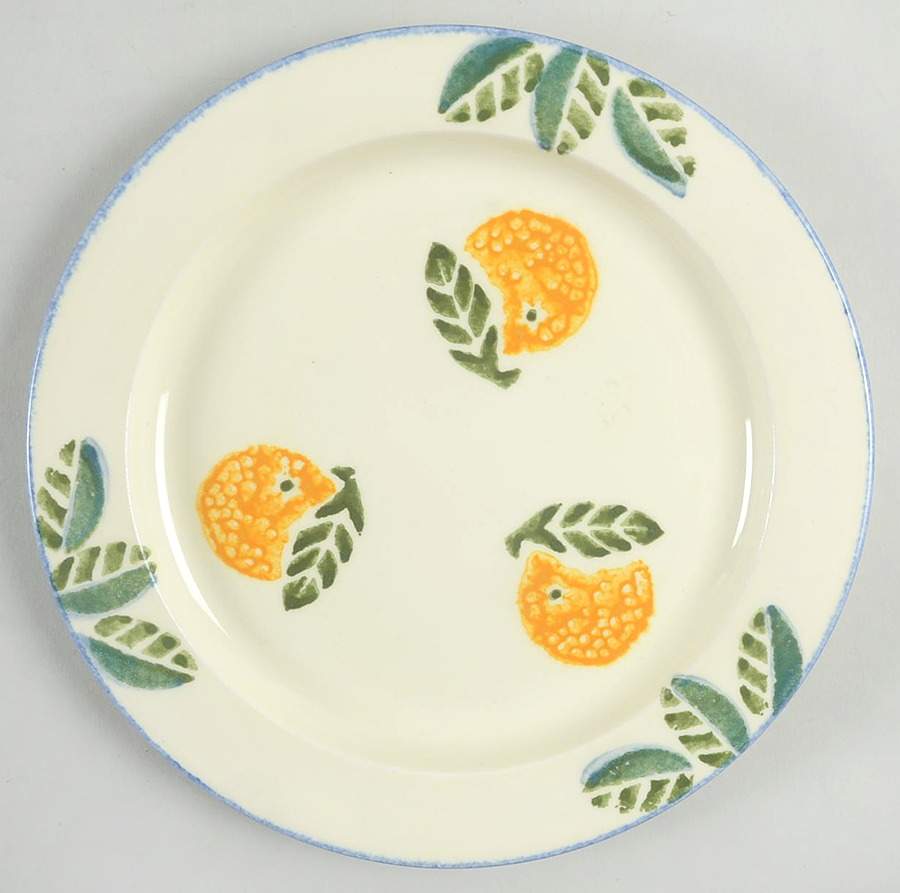 Dorset Fruit Salad/Dessert Plate by Poole Pottery-1