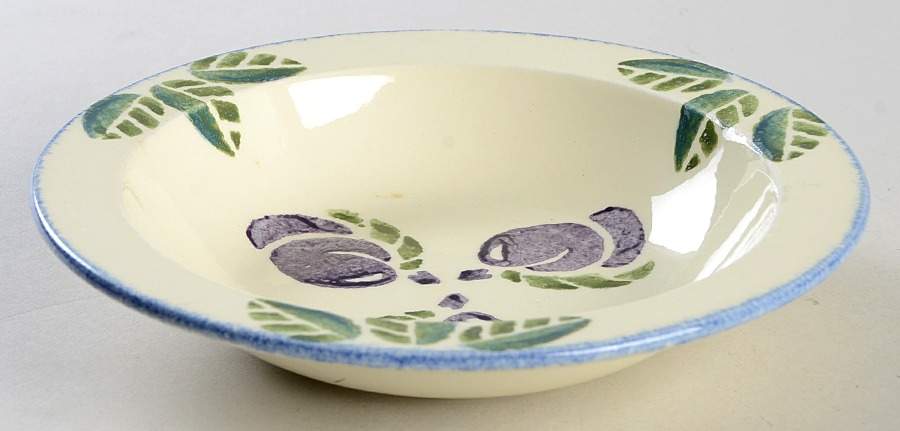 Dorset Fruit Rim Soup Bowl by Poole Pottery-1