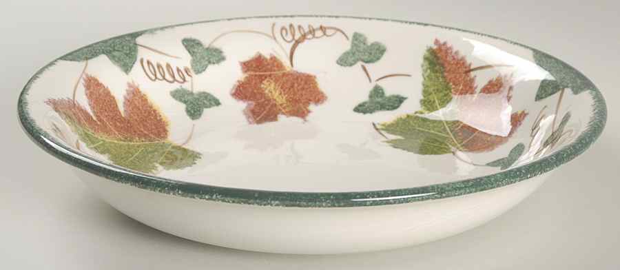 New England 8" Individual Pasta Bowl by Poole Pottery-1