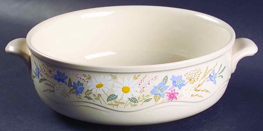 Springtime 8" Round Vegetable Bowl by Poole Pottery-1