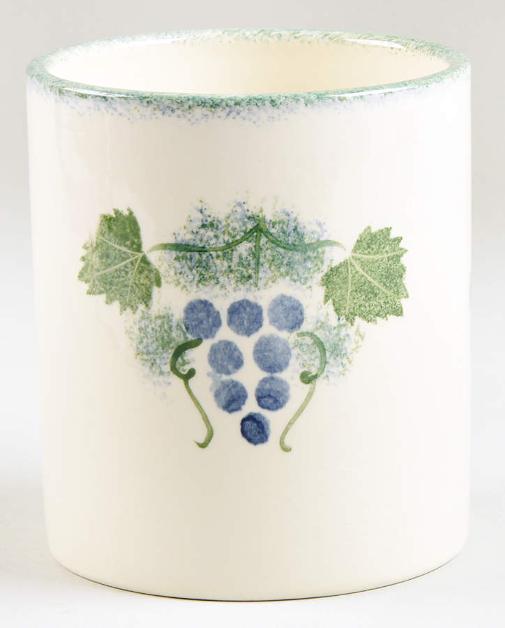 Vineyard Utensil Holder by Poole Pottery-1